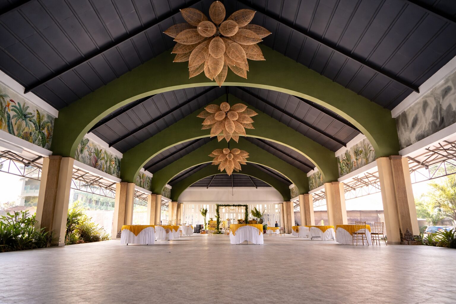 Padma Pavilion set for an event